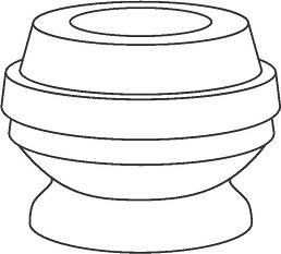 KYB 910222 - Отбойник, демпфер амортизатора abcparts.ee