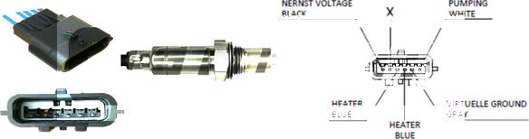 LEMARK LLB1075 - Лямбда-зонд, датчик кислорода abcparts.ee