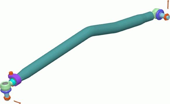 Lemförder 38233 01 - Продольная рулевая штанга, тяга abcparts.ee