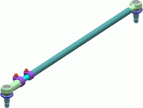 Lemförder 26829 01 - Продольная рулевая штанга, тяга abcparts.ee