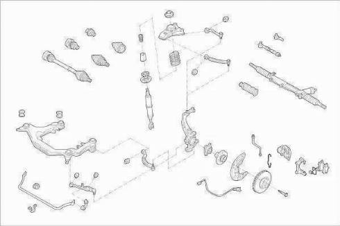 Lemförder AUDI-A4AV-FL023 - Подвеска колеса abcparts.ee