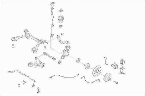 Lemförder AUDI-A4AV-RL007 - Подвеска колеса abcparts.ee