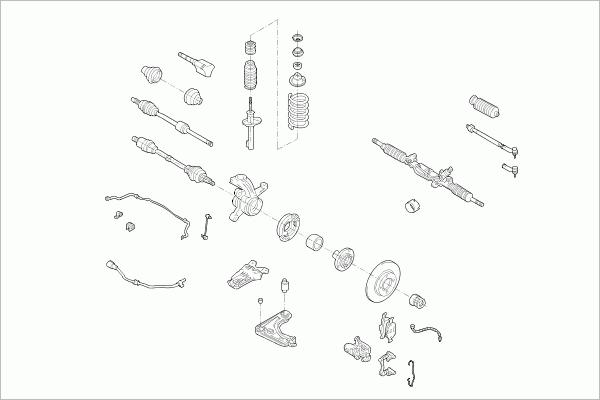 Lemförder FORD-KA-FL003 - Рулевое управление abcparts.ee