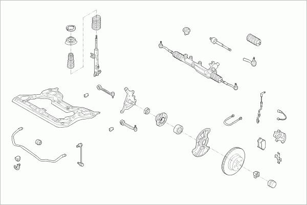 Lemförder MERCE-C-KLA-FL043 - Рулевое управление abcparts.ee