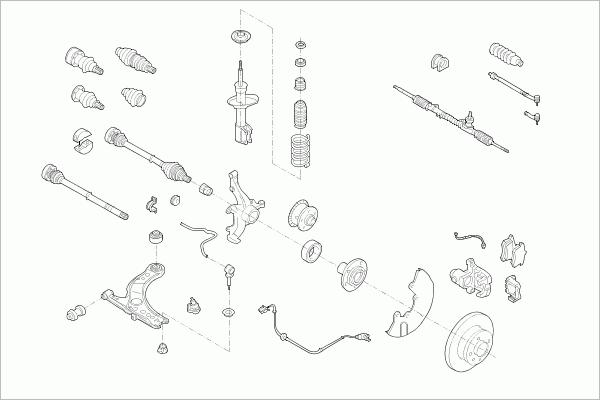 Lemförder VW-PASSA-FL011 - Рулевое управление abcparts.ee