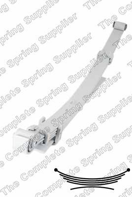 Lesjöfors 6159213 - Многолистовая рессора abcparts.ee
