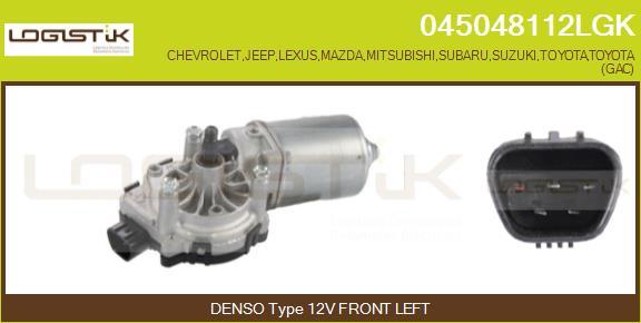 LGK 045048112LGK - Двигатель стеклоочистителя abcparts.ee