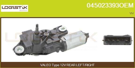 LGK 045023393OEM - Двигатель стеклоочистителя abcparts.ee