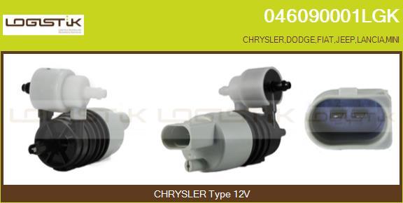 LGK 046090001LGK - Водяной насос, система очистки окон abcparts.ee