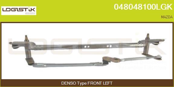 LGK 048048100LGK - Система тяг и рычагов привода стеклоочистителя abcparts.ee