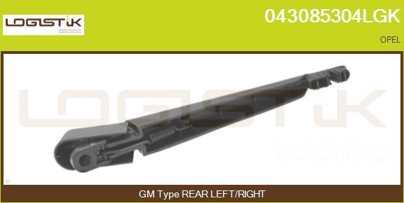 LGK 043085304LGK - Рычаг стеклоочистителя, система очистки окон abcparts.ee