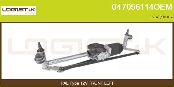 LGK 047056114OEM - Система очистки окон abcparts.ee