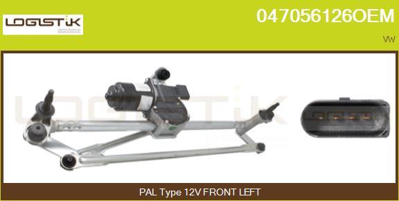 LGK 047056126OEM - Система очистки окон abcparts.ee