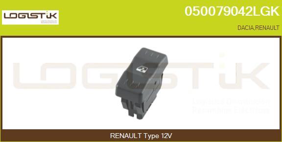LGK 050079042LGK - Выключатель, стеклоподъемник abcparts.ee