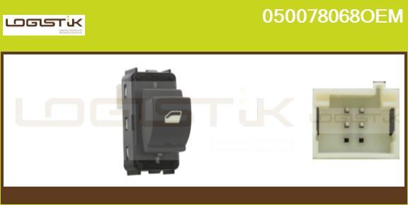 LGK 050078068OEM - Выключатель, стеклоподъемник abcparts.ee