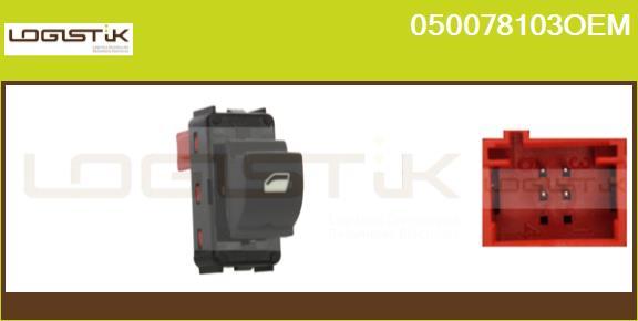 LGK 050078103OEM - Выключатель, стеклоподъемник abcparts.ee