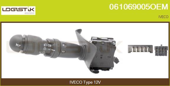 LGK 061069005OEM - Выключатель на рулевой колонке abcparts.ee