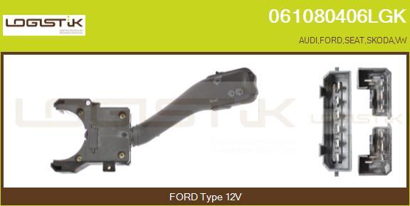 LGK 061080406LGK - Выключатель на рулевой колонке abcparts.ee