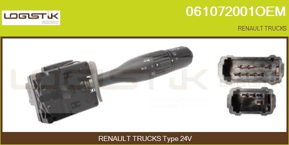 LGK 061072001OEM - Выключатель на рулевой колонке abcparts.ee