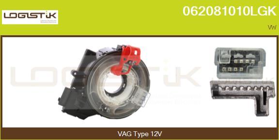 LGK 062081010LGK - Витая пружина, подушка безопасности abcparts.ee