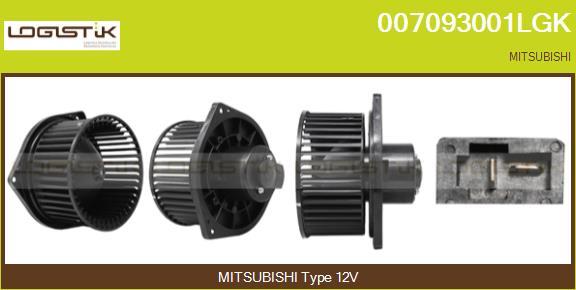 LGK 007093001LGK - Вентилятор салона abcparts.ee