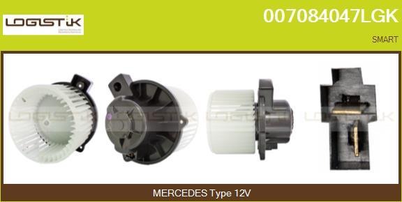 LGK 007084047LGK - Вентилятор салона abcparts.ee