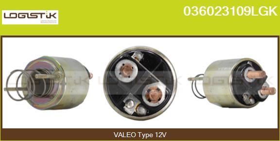 LGK 036023109LGK - Тяговое реле, соленоид, стартер abcparts.ee