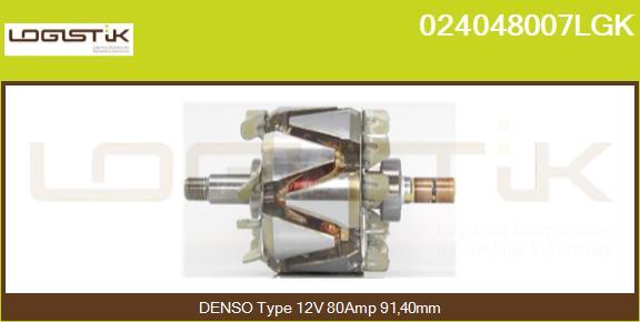 LGK 024048007LGK - Ротор, генератор abcparts.ee