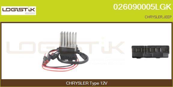LGK 026090005LGK - Сопротивление, реле, вентилятор салона abcparts.ee