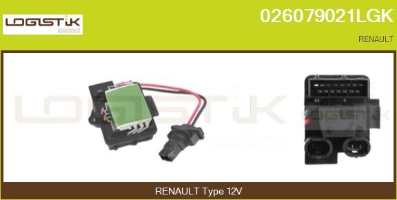 LGK 026079021LGK - Сопротивление, реле, вентилятор салона abcparts.ee
