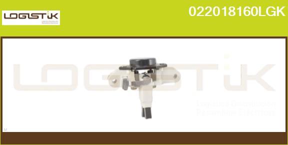 LGK 022018160LGK - Регулятор напряжения, генератор abcparts.ee