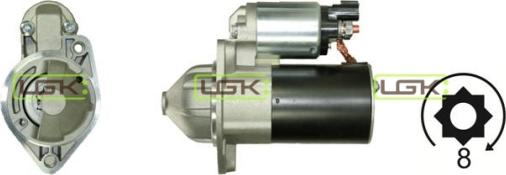 LGK 336081 - Стартер abcparts.ee