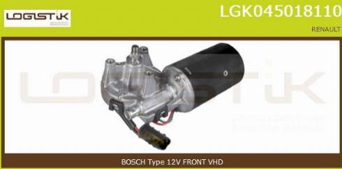 LGK LGK045018110 - Двигатель стеклоочистителя abcparts.ee