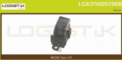 LGK LGK050092008 - Выключатель, стеклоподъемник abcparts.ee