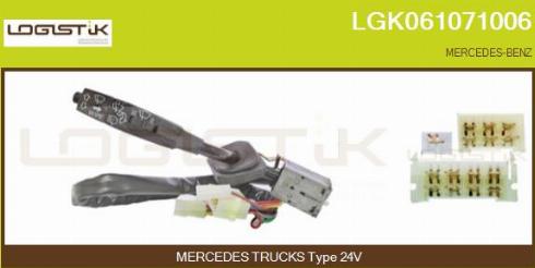 LGK LGK061071006 - Выключатель на рулевой колонке abcparts.ee