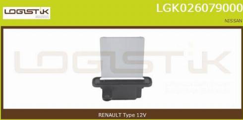 LGK LGK026079000 - Сопротивление, реле, вентилятор салона abcparts.ee