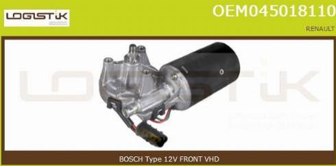 LGK OEM045018110 - Двигатель стеклоочистителя abcparts.ee