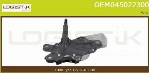 LGK OEM045022300 - Двигатель стеклоочистителя abcparts.ee