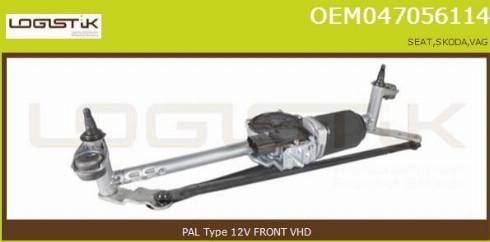 LGK OEM047056114 - Система очистки окон abcparts.ee