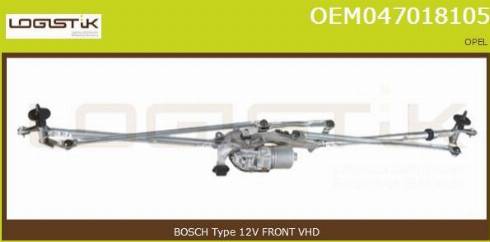 LGK OEM047018105 - Система очистки окон abcparts.ee