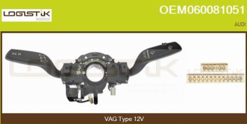 LGK OEM060081051 - Выключатель на рулевой колонке abcparts.ee