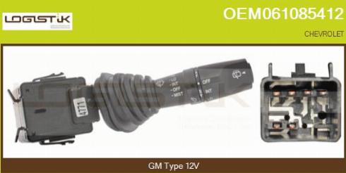 LGK OEM061085412 - Выключатель на рулевой колонке abcparts.ee