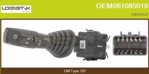 LGK OEM061085019 - Выключатель на рулевой колонке abcparts.ee