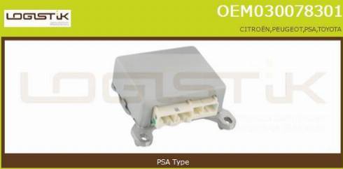 LGK OEM030078301 - Блок управления, рулевой механизм с усилителем abcparts.ee