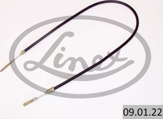 Linex 09.01.22 - Тросик, cтояночный тормоз abcparts.ee