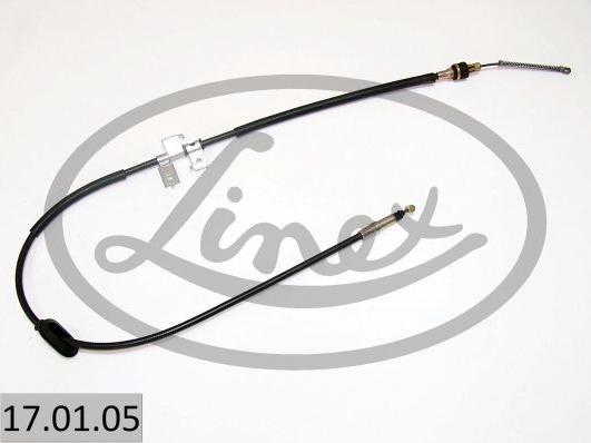 Linex 17.01.05 - Тросик, cтояночный тормоз abcparts.ee