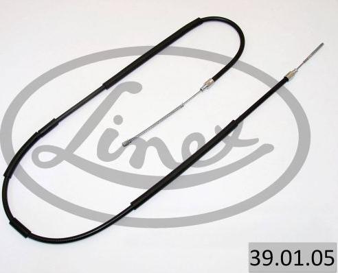Linex 39.01.05 - Тросик, cтояночный тормоз abcparts.ee