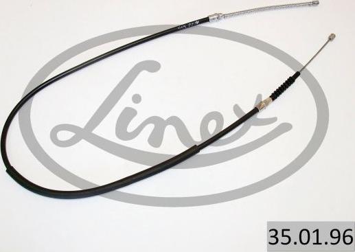 Linex 35.01.96 - Тросик, cтояночный тормоз abcparts.ee