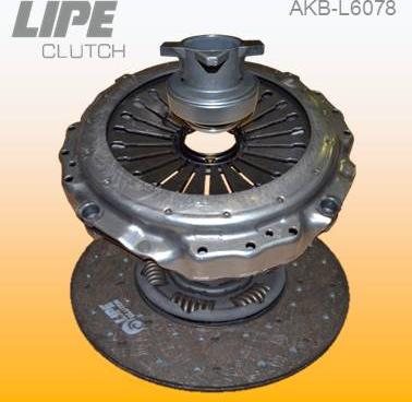 Lipe Clutch AKB-L6078 - Комплект сцепления abcparts.ee