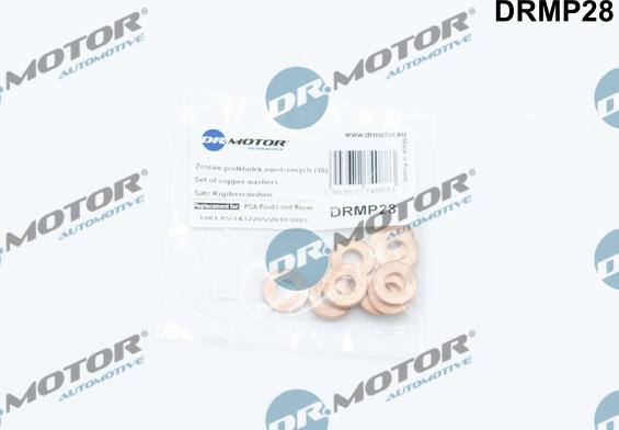 Lizarte DRMP28 - Комплект прокладок, форсунка abcparts.ee
